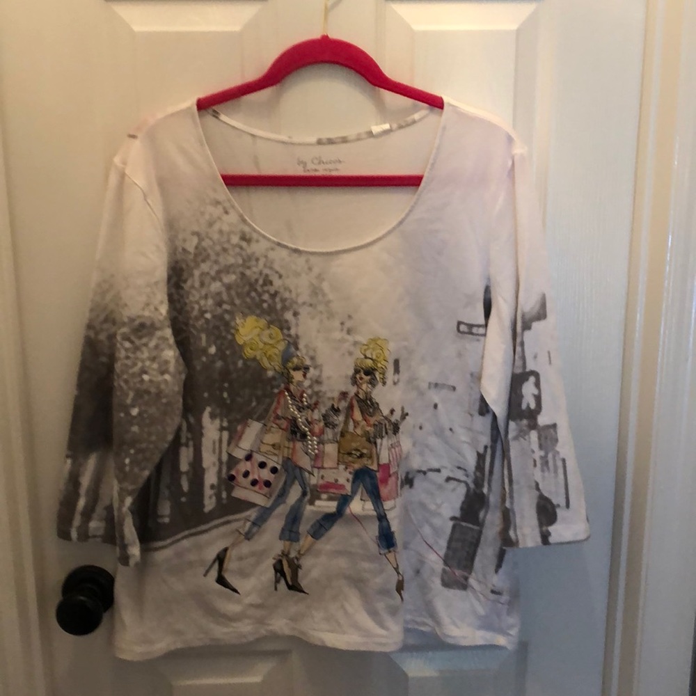 Whimsical Chico’s top